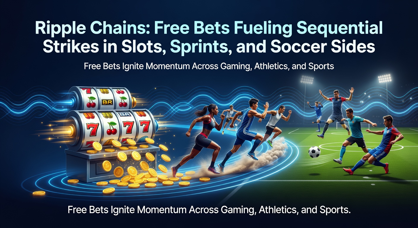 Visual representation of interconnected betting chains starting from free bet promotions across casino slots, horse sprint races, and soccer matches